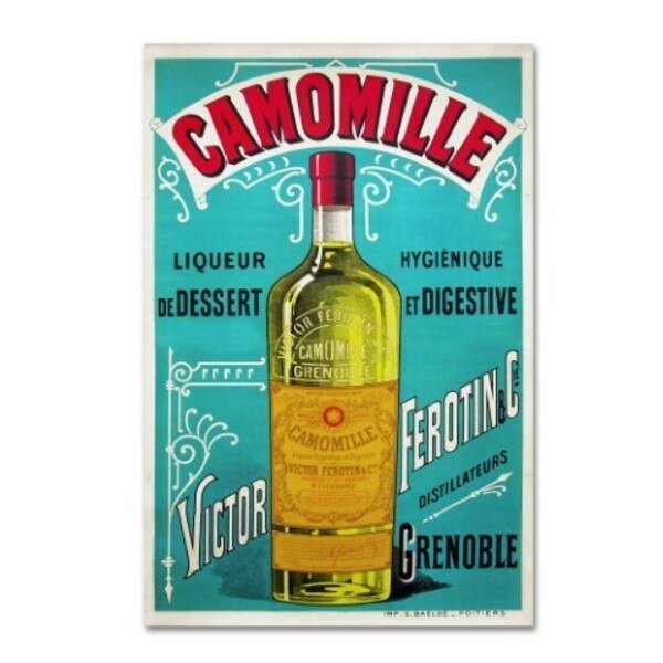 Vintage Lavoie 'Ads-00237' Canvas Art, 12x19, Trademark Fine Art, Mfr#: ALI10785-C1219GG